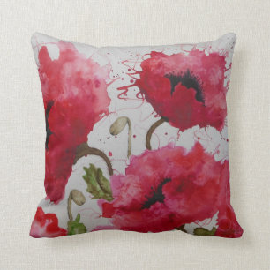 Coussin de pavots de partie