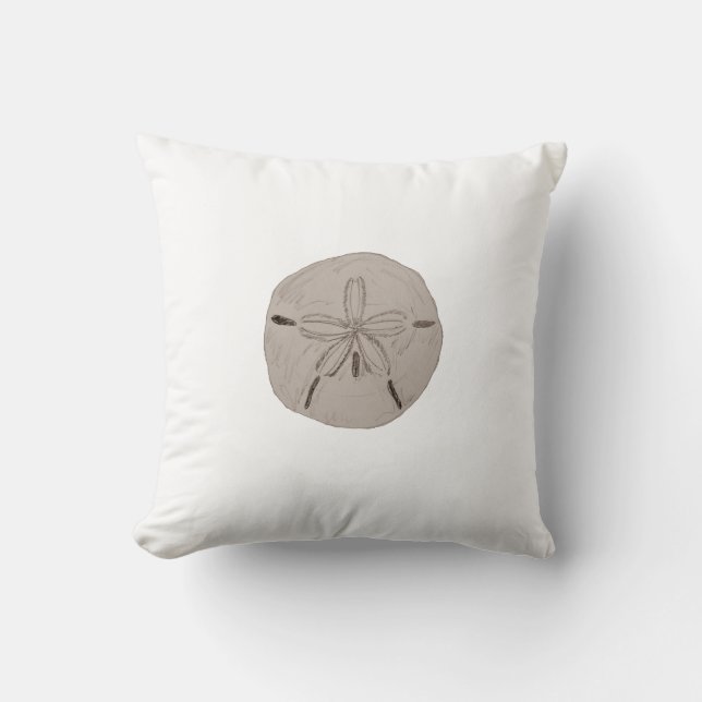Coussin de peinture de sable Dollar (Recto)