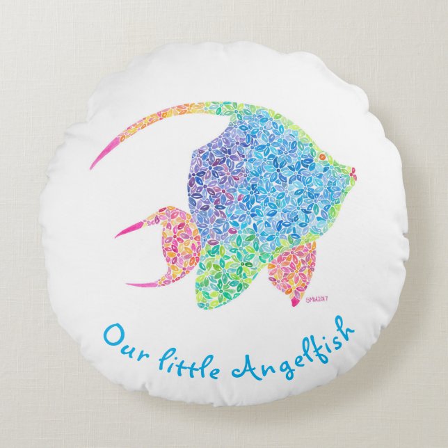 Coussin de pépinière d'angelfish (Devant)