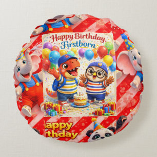 Coussin de personnage du premier tour
