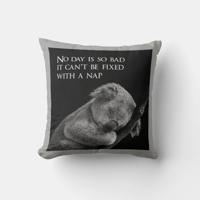 Coussin de petit somme de koala (Recto)