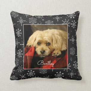 Coussin de photo d'animal familier de cadre de