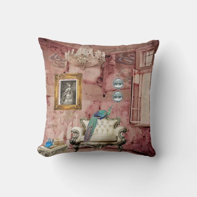 Coussin de pièce d'arrangement de Marie Antoinette (Recto)