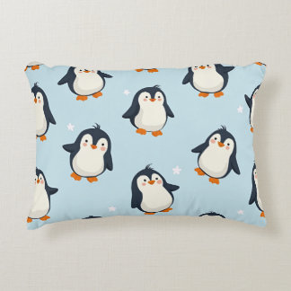 Coussin de pingouin mignon 3