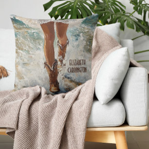 Coussin de plage personnalisé - Cadeau personnalis