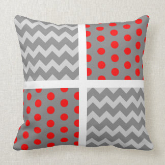 Coussin de point de perroquet gris d'Afrique Chevr