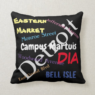 Coussin de point de repère de Detroit