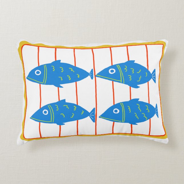 Coussin de poisson à l'étain (Devant)