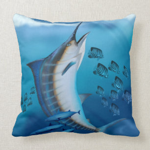Coussin de poisson de Marlin