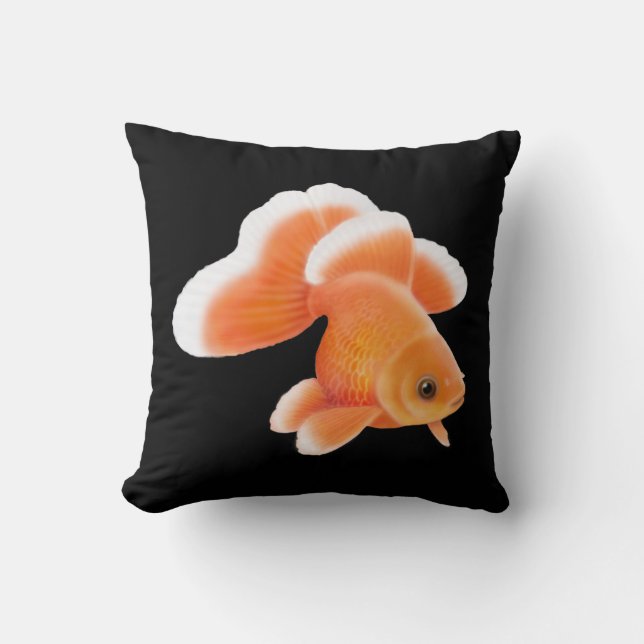 Coussin de poisson rouge de rose des vents de (Recto)