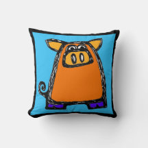 coussin de porc panda