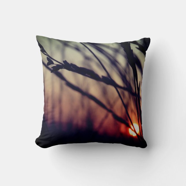 Coussin de pouce couchant 41 cm x 41 cm (Recto)