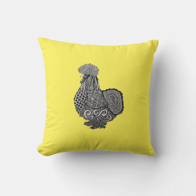 coussin de poulet de silkie (Recto)
