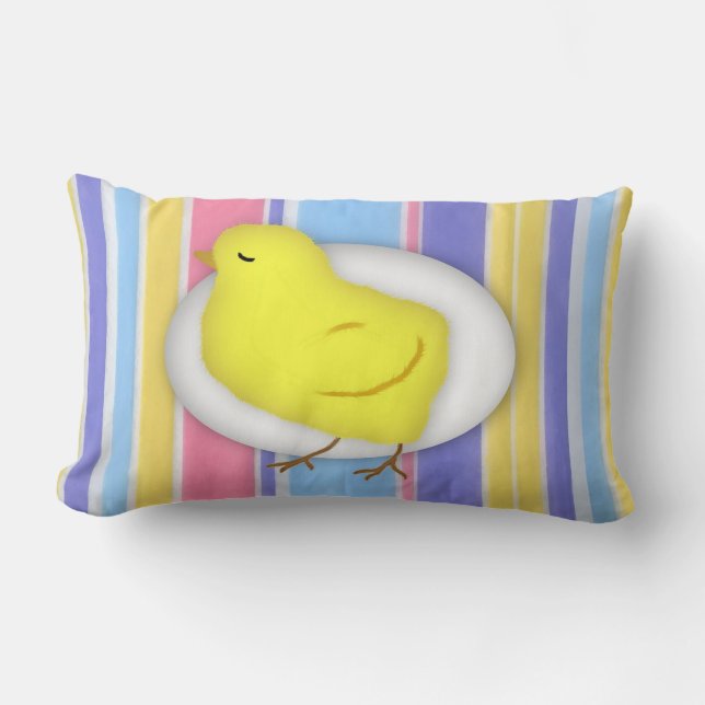 Coussin de poussins de Pâques (Recto)