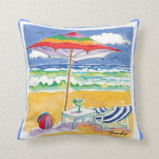 Coussin de propriété de bord de l'océan