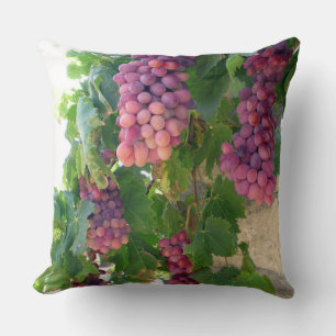 Coussin de raisins de vin