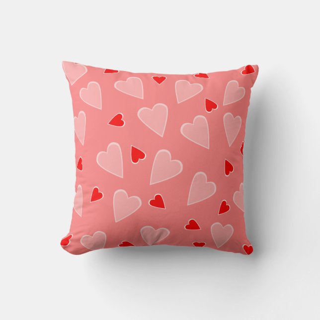 Coussin de Red Hearts (Recto)
