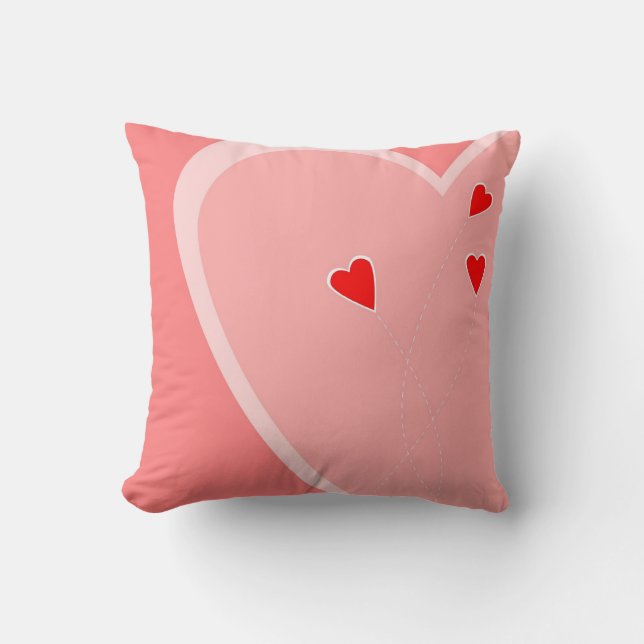 Coussin de Red Hearts (Recto)