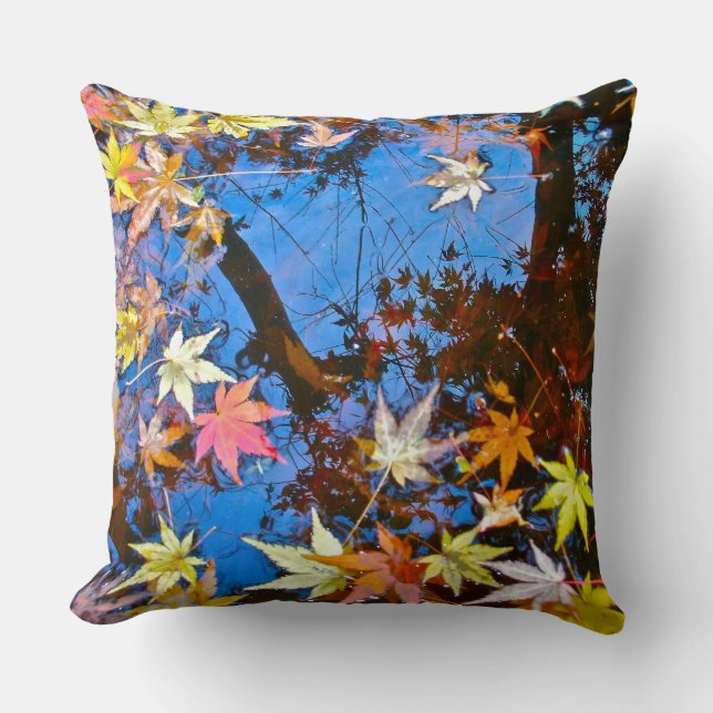 Coussin de réflexions d'érable japonais (Recto)