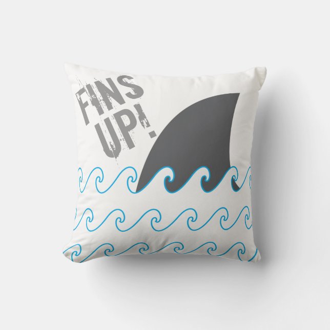 Coussin De requin d'ailerons couverture de caisse de (Recto)