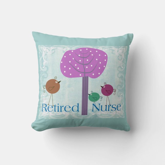 Coussin de retraite d'infirmière (Recto)