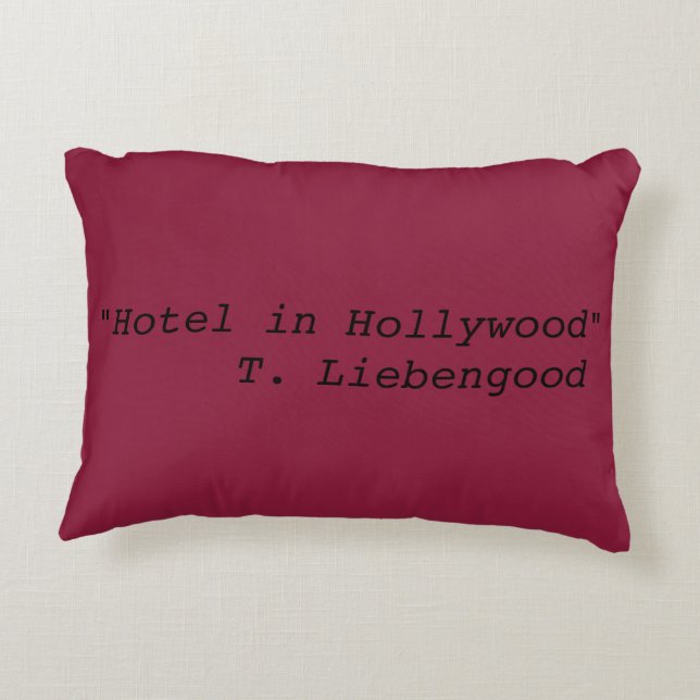 Coussin de rêve de Hollywood (Dos)