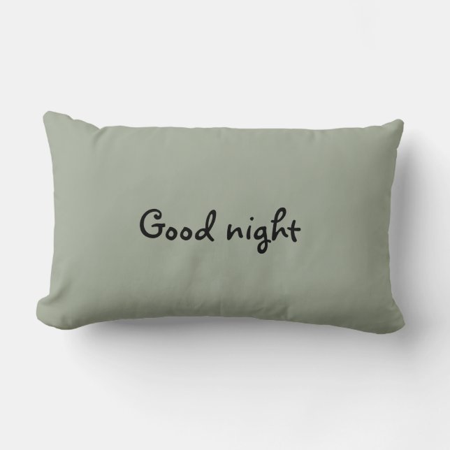 Coussin de rêves doux de bonne nuit (Recto)
