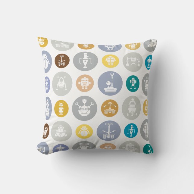 Coussin de robots (Recto)