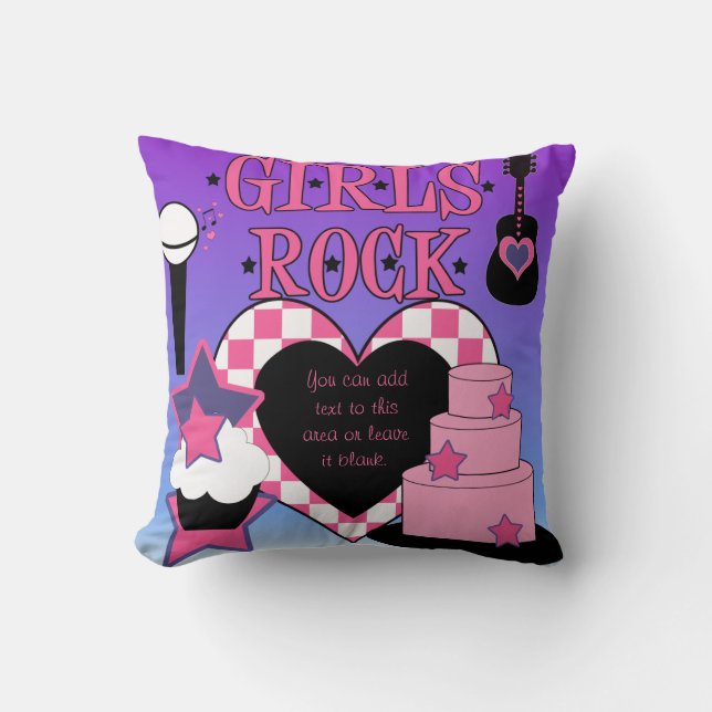 Coussin de roche de filles (Recto)