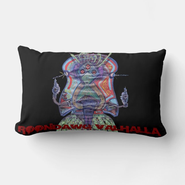 Coussin de ROONDAWG LE VALHÖLL (Recto)
