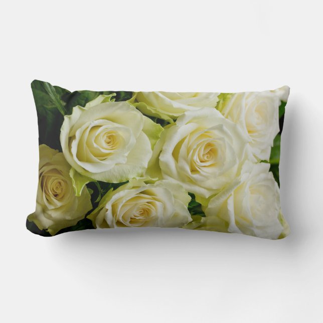Coussin de rose blanc (Recto)