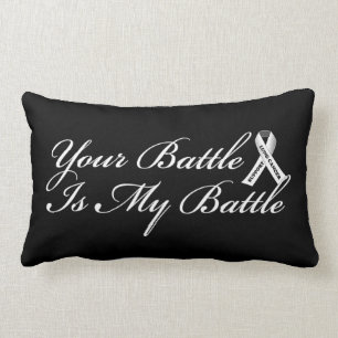 Coussin de ruban de cancer de poumon pour la