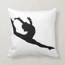 Coussin de s d'un danseur de gymnaste '