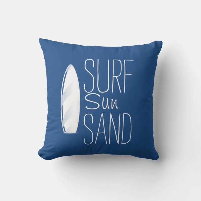 Coussin de sable de Sun de surf (Recto)