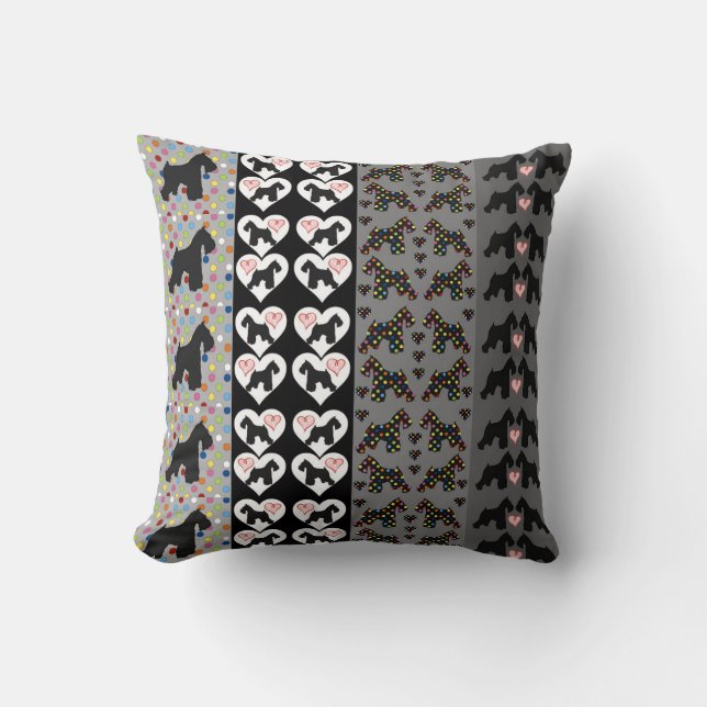 Coussin de Schnauzer (Recto)