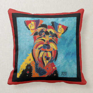 Coussin de Schnauzer - cadeaux pour des amants de