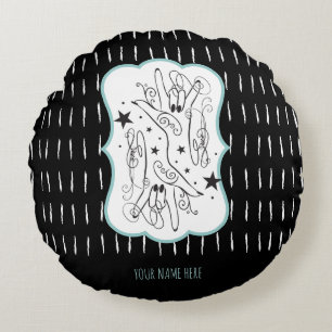 Coussin de signe de la main ASL ILY