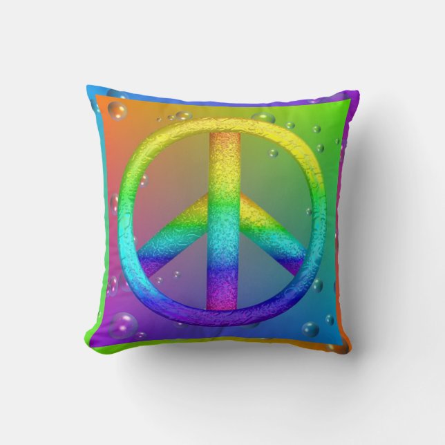 Coussin de signe de paix (Recto)