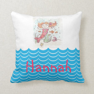 Coussin de sirène