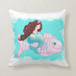 Coussin de sirène