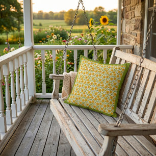 Coussin de soleil tournesols