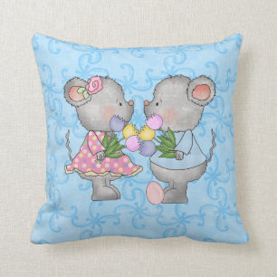 Coussin de souris de Pâques