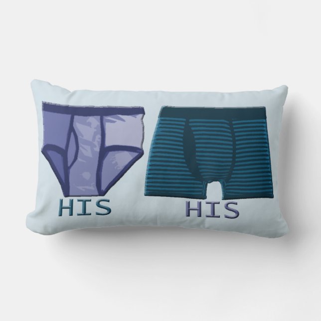Coussin de sous-vêtements Gay Couple (Recto)