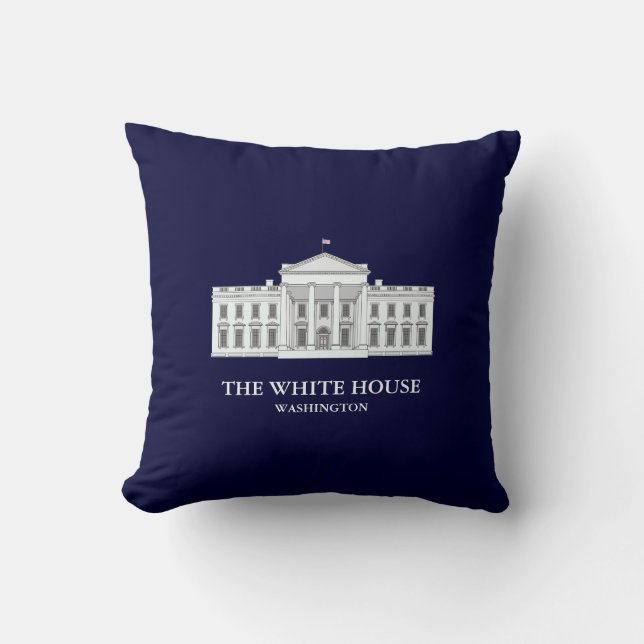 Coussin de souvenir de la Maison Blanche (Recto)