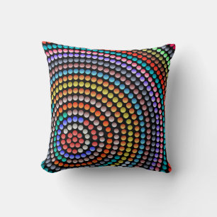 Coussin de style abstrait moderne
