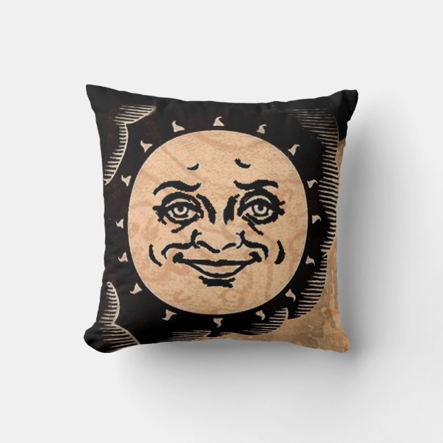 Coussin de Sun de conseil de sorcière (Recto)