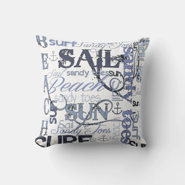 Coussin de surf de Sun de voile de plage (Recto)