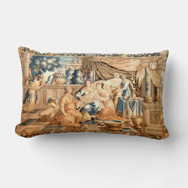 Coussin de Tapisserie Aubusson (Recto)