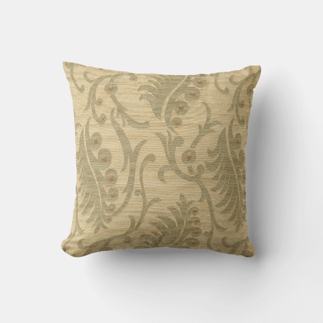 Coussin de tapisserie de plume (Recto)