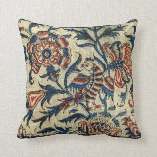 Coussin de tapisserie d'oiseau